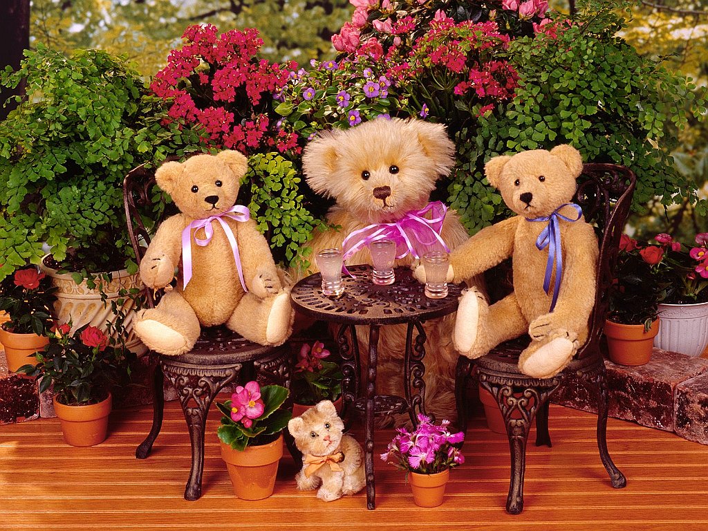 Teddy Bear Garden Party